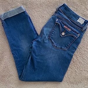 Hudson "Ginny' Straight Cut Off jeans sz 29!